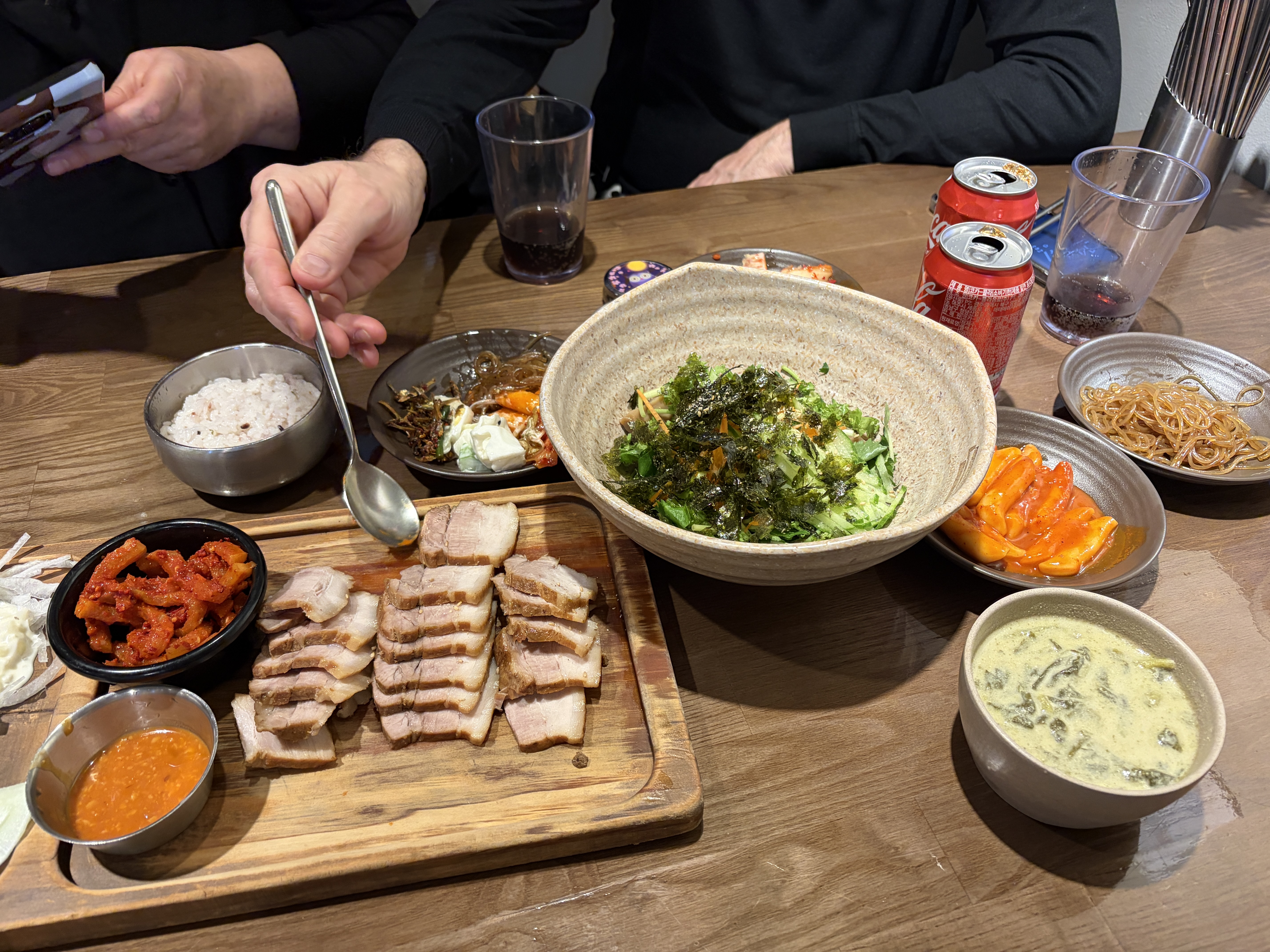 First meal in Seoul